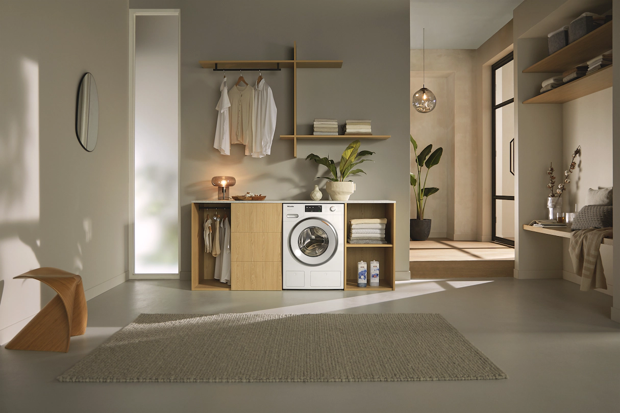 Miele WXF660 WCS TDos Washing Machine Room View