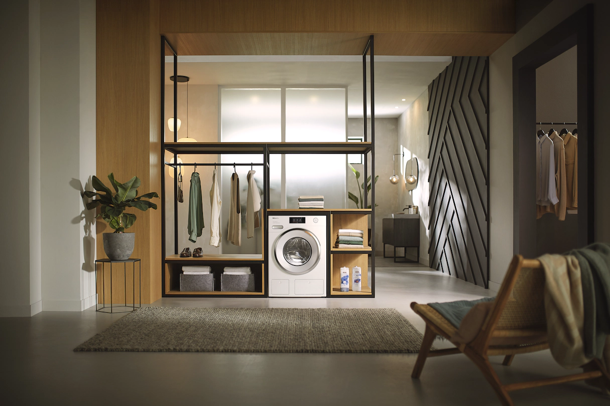 Miele WXR860 WCS TDos & IntenseWash Washing Machine Room View 2