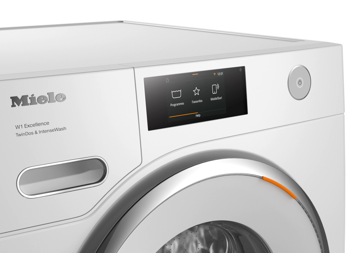 Miele WXR860 WCS TDos & IntenseWash Washing Machine Control Panel