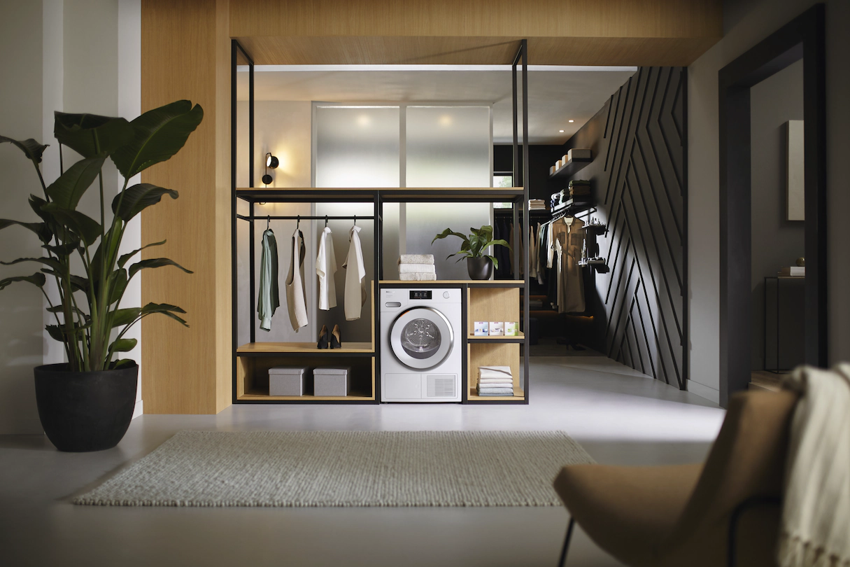 Miele TXR860WP Eco & Steam Dryer Room View