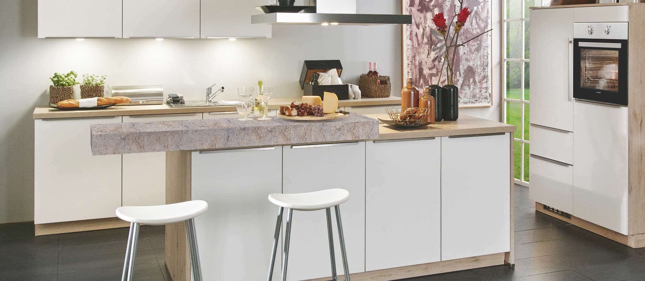 Bauformat kitchen bar tops