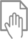 icon hand