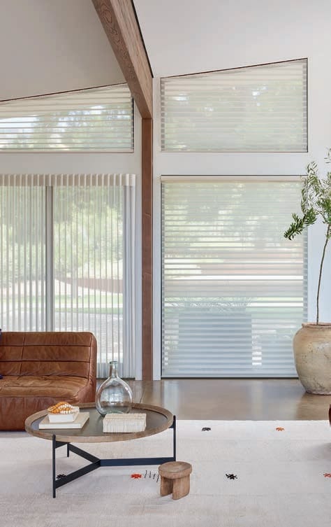 Window treatments Hunter Douglas