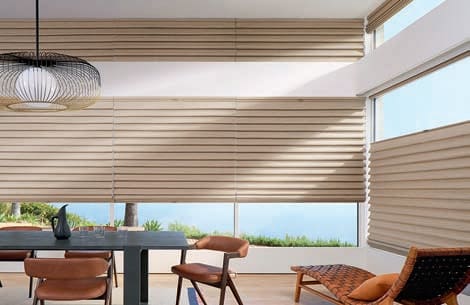 Window treatments Hunter Douglas